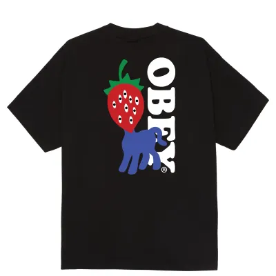 OBEY STRAWBERRY TEE   