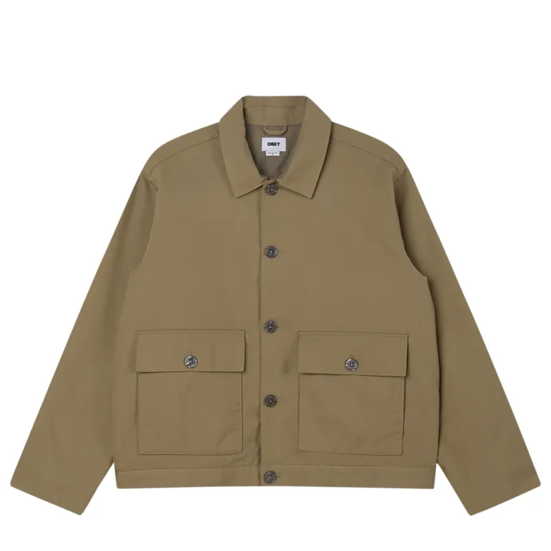 OBEY OLIVER SHIRT JACKET 