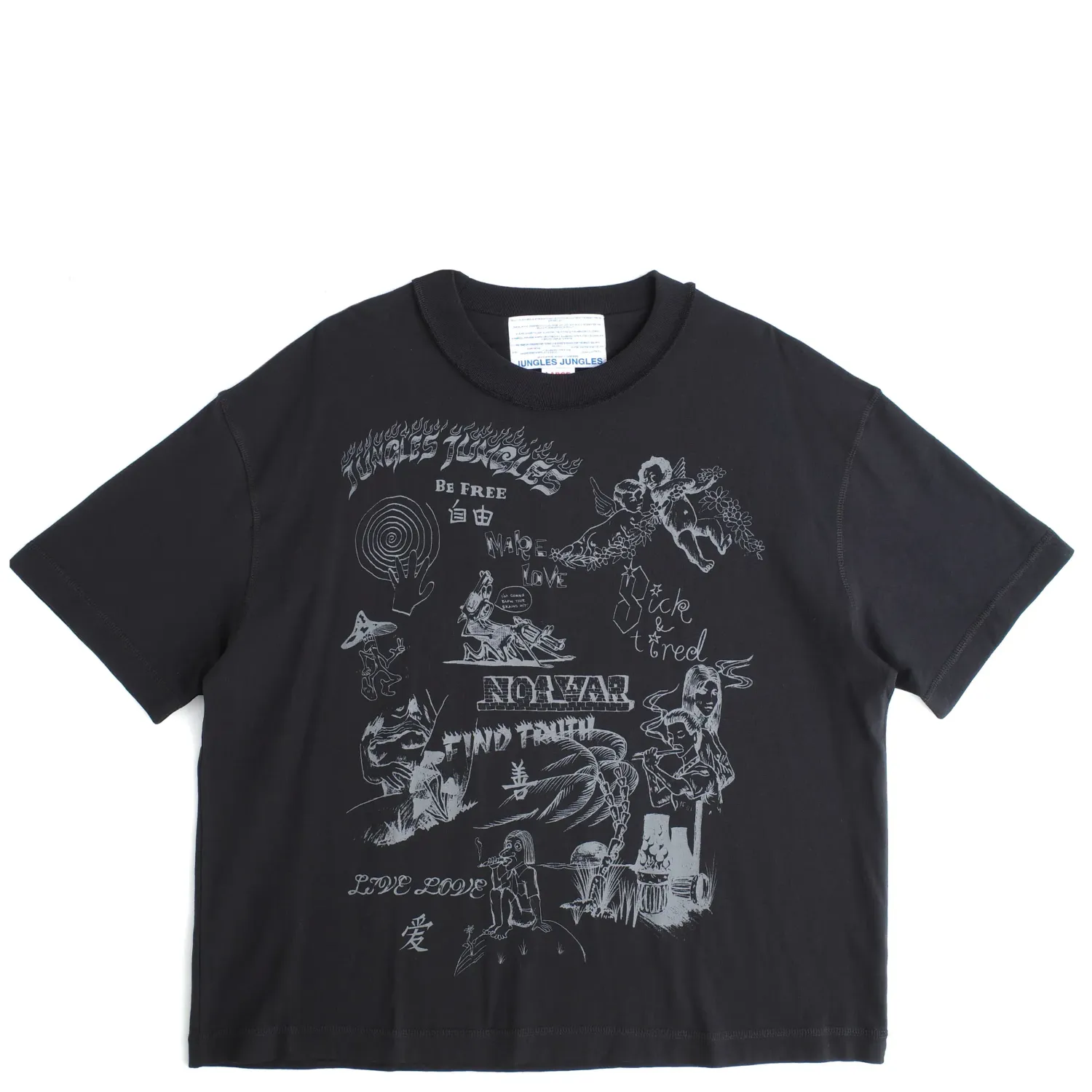 JUNGLES SCRIBBLES TEE  