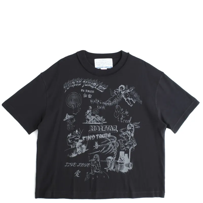 JUNGLES SCRIBBLES TEE  