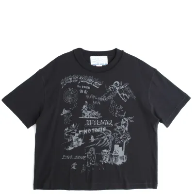 JUNGLES SCRIBBLES TEE  