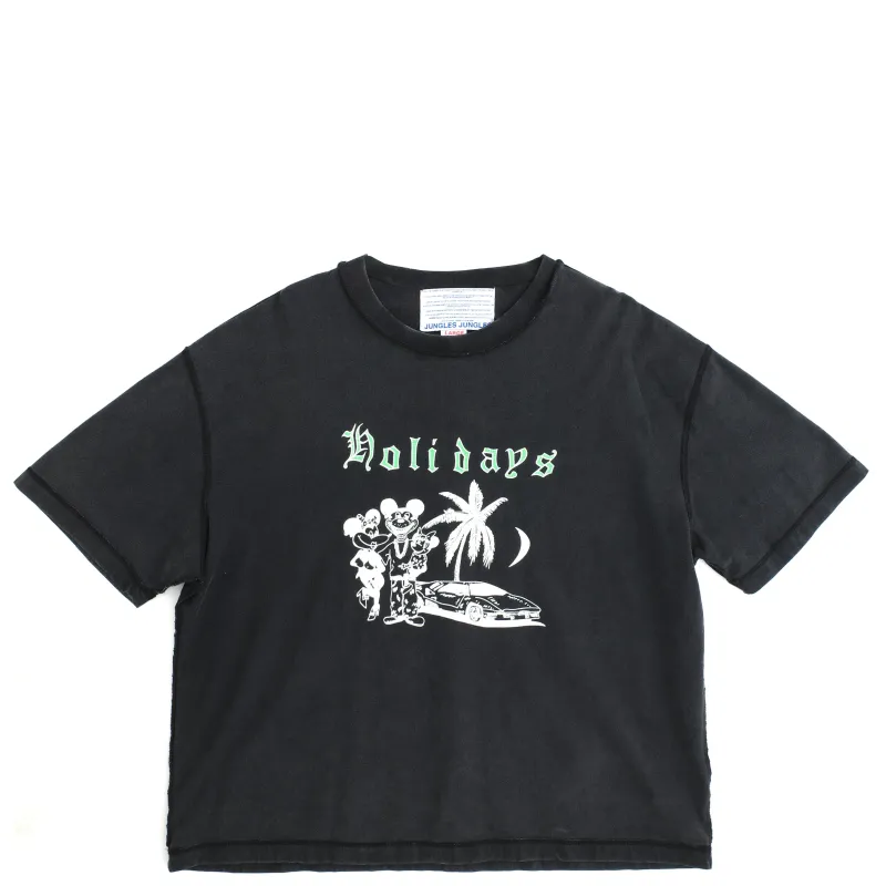 JUNGLES HOLIDAYS REVERSIBLE TEE 