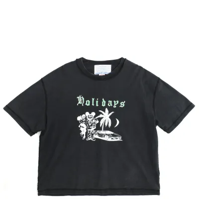 JUNGLES HOLIDAYS REVERSIBLE TEE  
