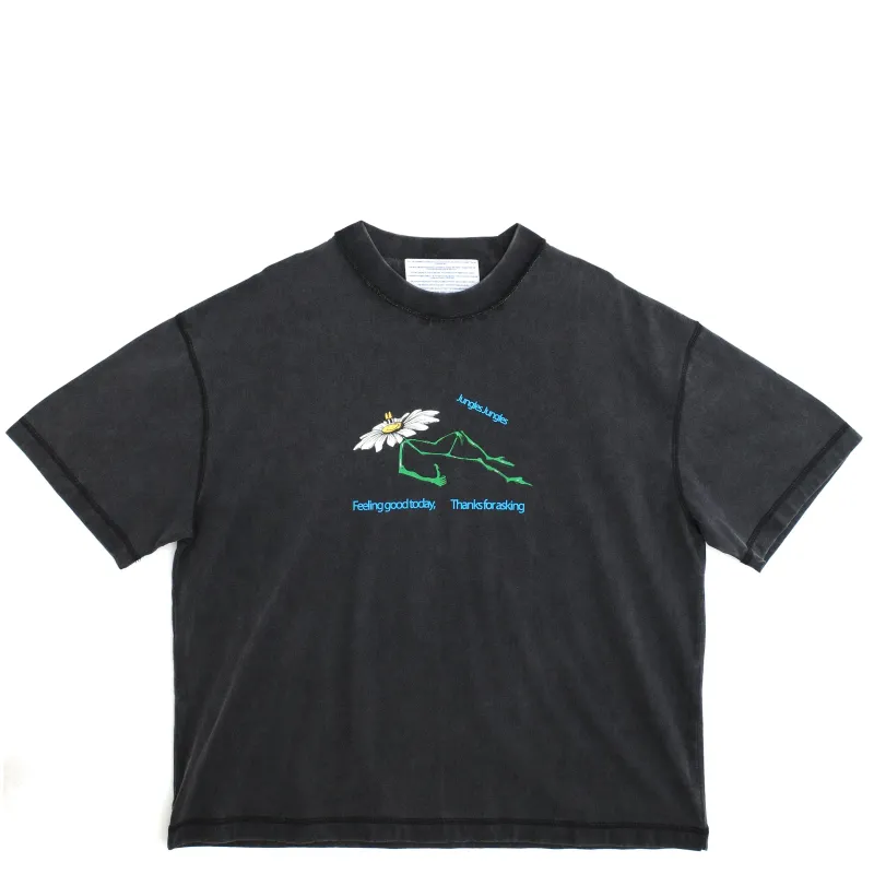 JUNGLES THANKS FOR ASKING REVERSIBLE TEE  