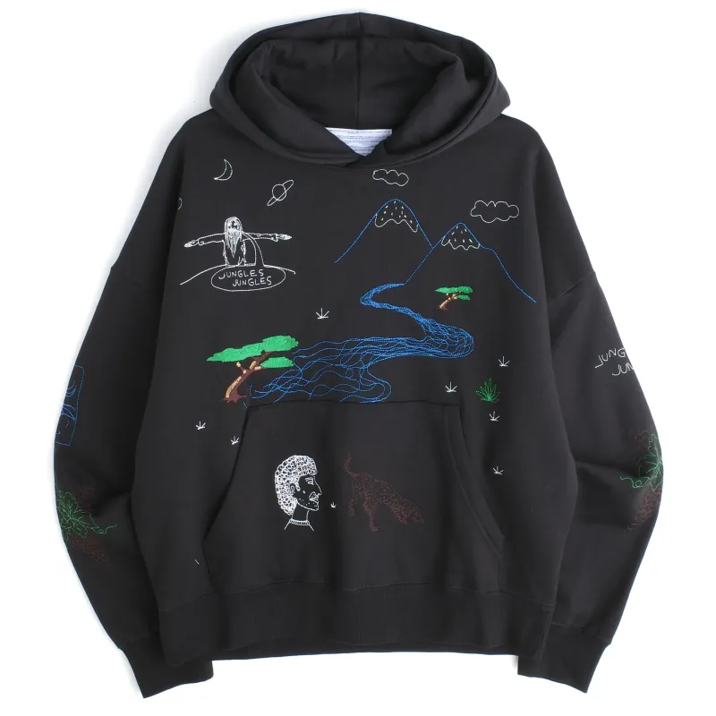 JUNGLES SO MANY QUESTIONS PULLOVER HOODIE   