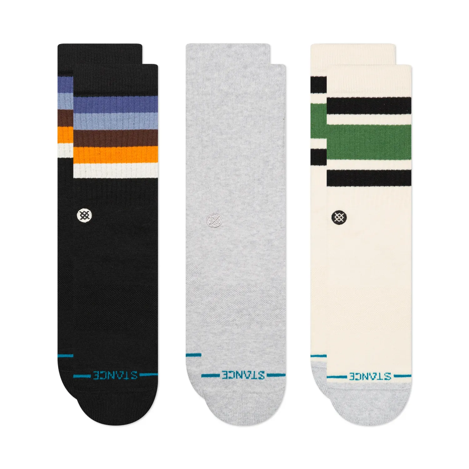 STANCE COTTON CREW 3-PACK SOCKS