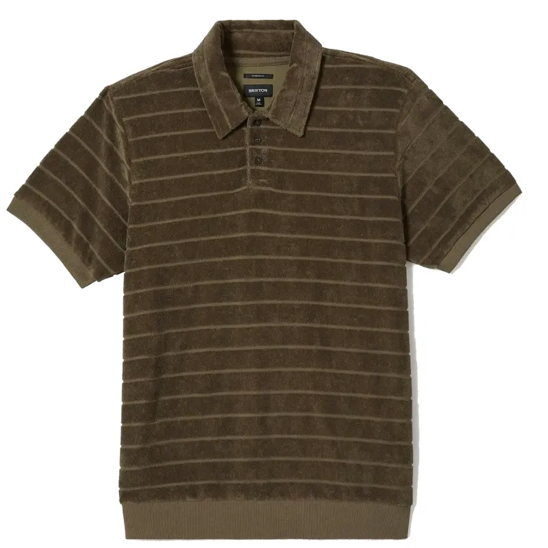 BRIXTON WEEKEND TERRY POLO SHIRT