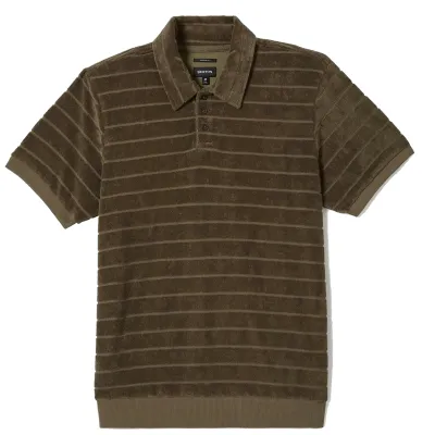 BRIXTON WEEKEND TERRY POLO SHIRT