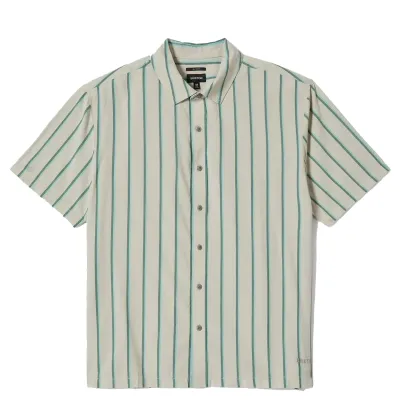 BRIXTON CRU STRIPE WOVEN SHIRT  