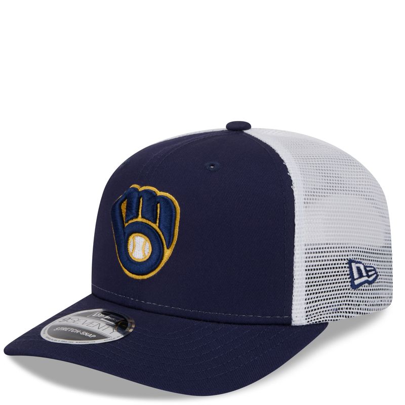 NEW ERA MILWAUKEE BREWERS TEAM COLOR 9SEVENTY TRUCKER HAT