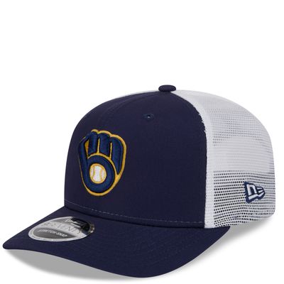 NEW ERA MILWAUKEE BREWERS TEAM COLOR 9SEVENTY TRUCKER HAT