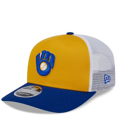 NEW ERA MILWAUKEE BREWERS COOPERSTOWN 9SEVENTY TRUCKER HAT