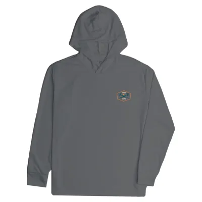 DARK SEAS PROGRESSIVE HOODED LONG SLEEVE SHIRT 