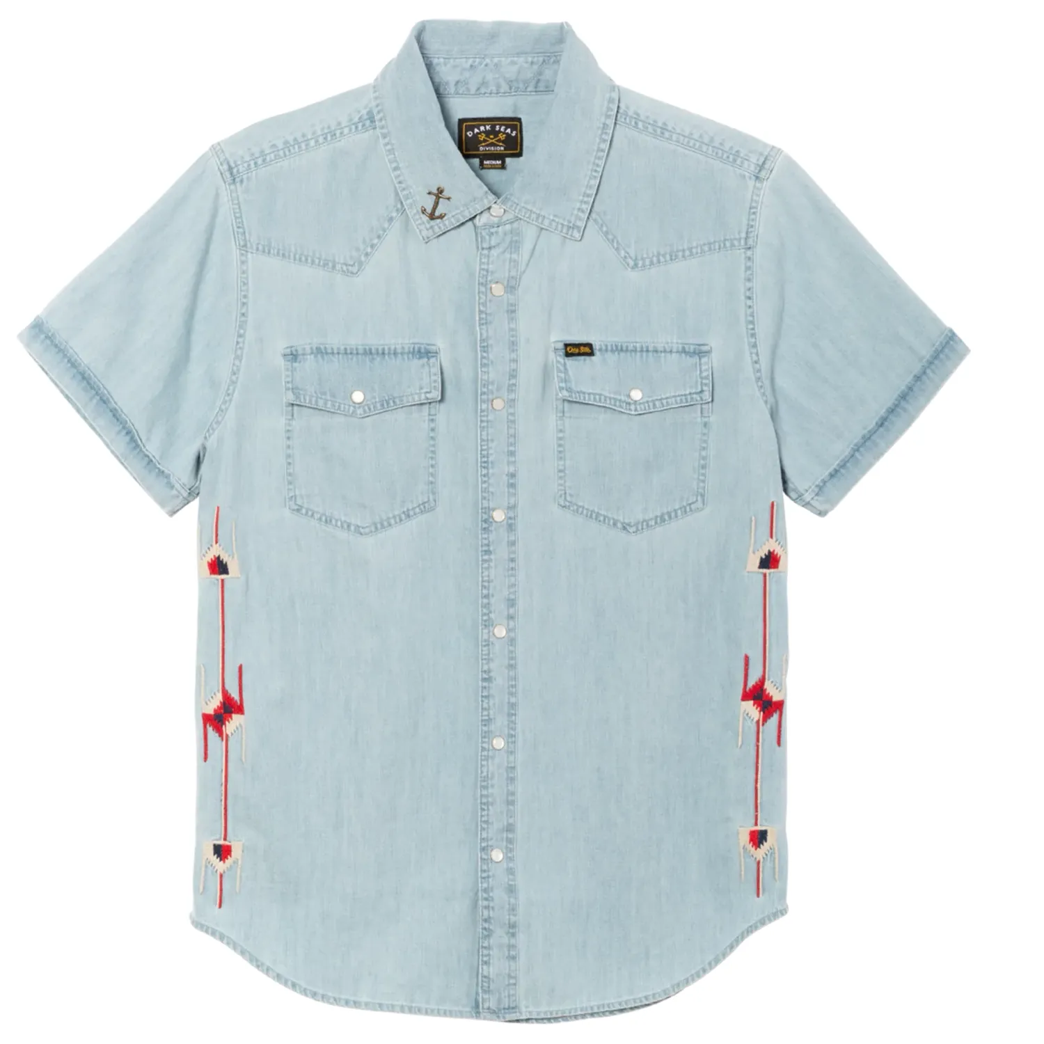 DARK SEAS AUTRY CHAMBRAY SHIRT   