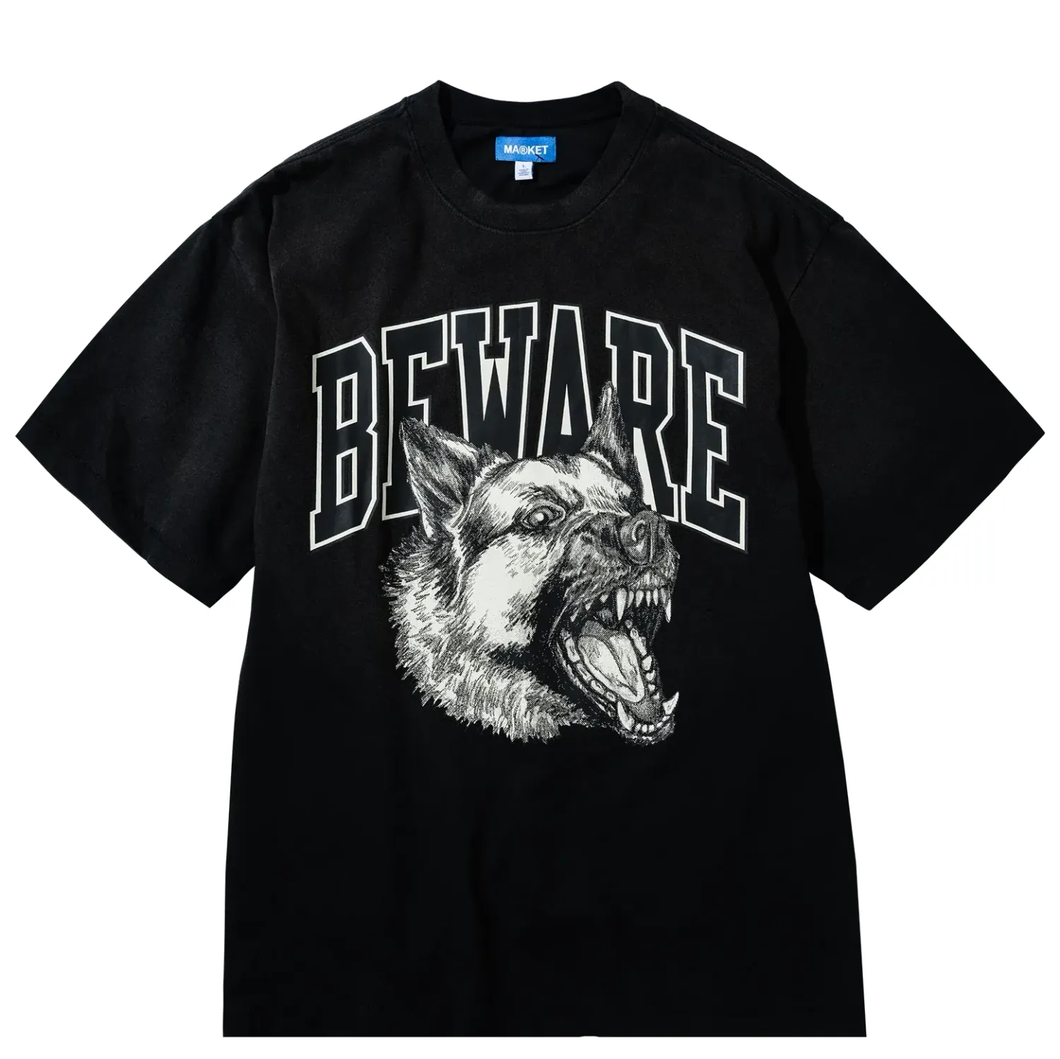 MARKET BEWARE TEE   