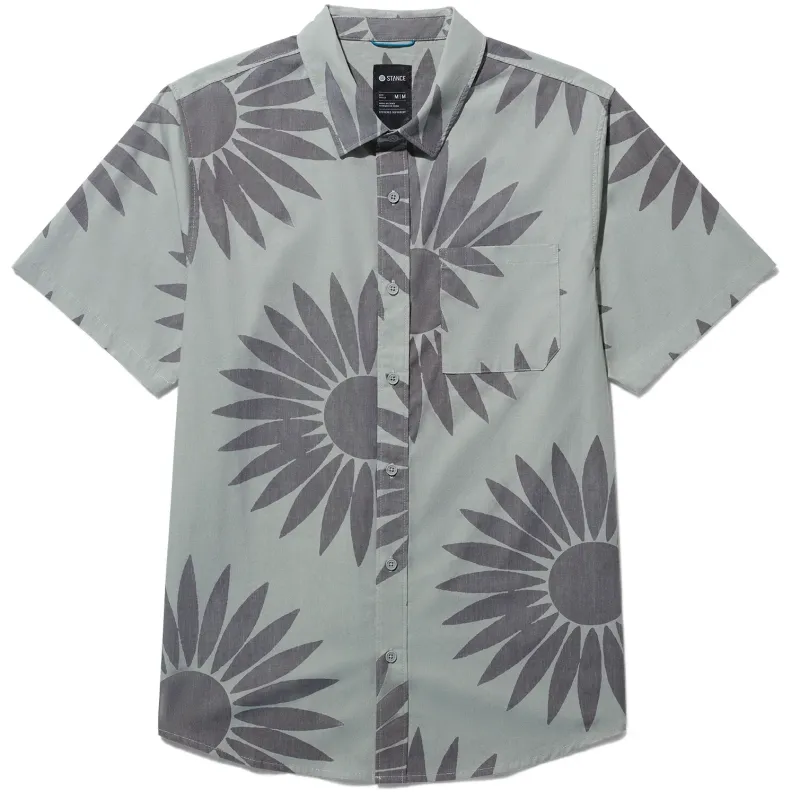 STANCE BALES SHORT SLEEVE BUTTON UP SHIRT 