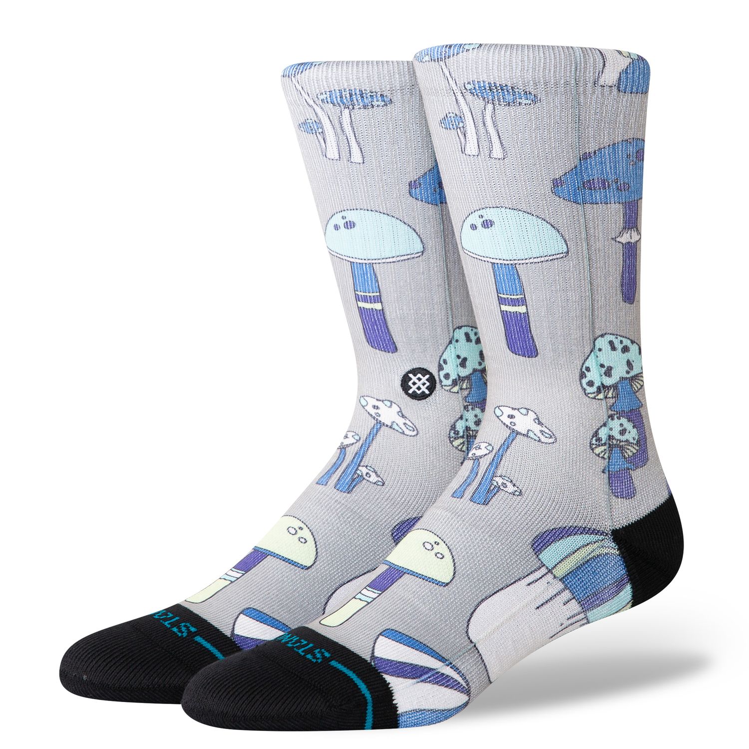 STANCE MICROBIAL POLY BLEND CREW SOCKS
