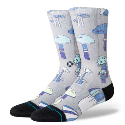 STANCE MICROBIAL POLY BLEND CREW SOCKS