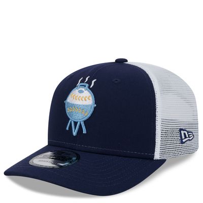 NEW ERA MILWAUKEE BREWERS CITY CONNECT GRILL 9SEVENTY STRETCH SNAP TRUCKER HAT