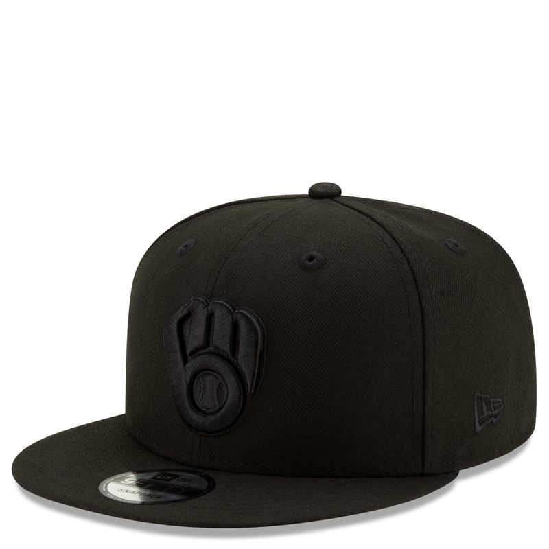 NEW ERA MILWAUKEE BREWERS BASIC 9FIFTY SNAPBACK HAT