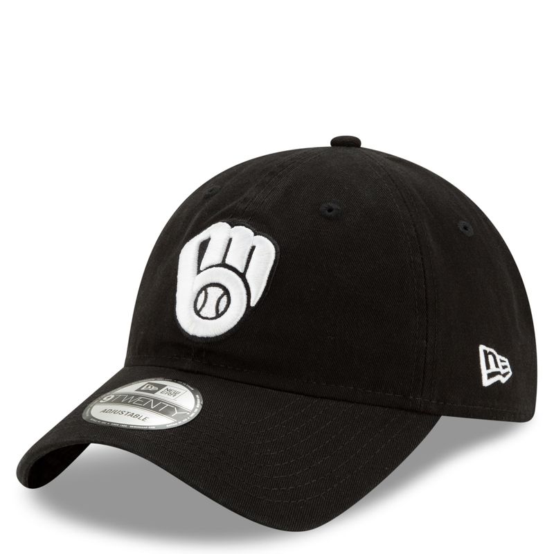 NEW ERA MILWAUKEE BREWERS CORE CLASSIC 9TWENTY ADJUSTABLE HAT