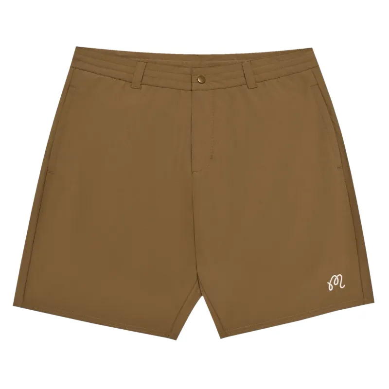 MALBON GOLF TONINO HYBRID SOLID SHORTS