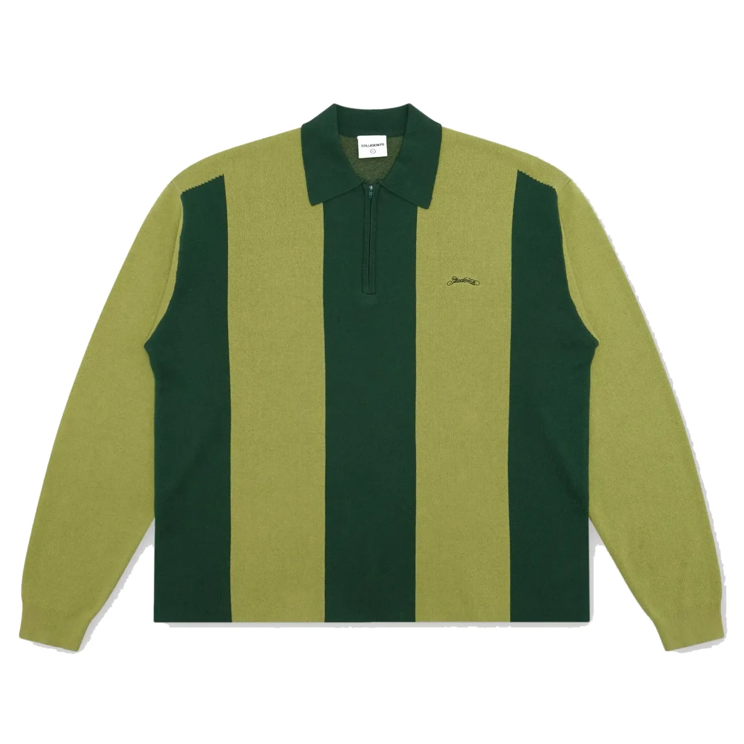 STUDENTS GOLF KENWAY LONG SLEEVE KNIT POLO SWEATER   
