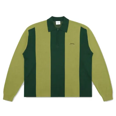 STUDENTS GOLF KENWAY LONG SLEEVE KNIT POLO SWEATER   