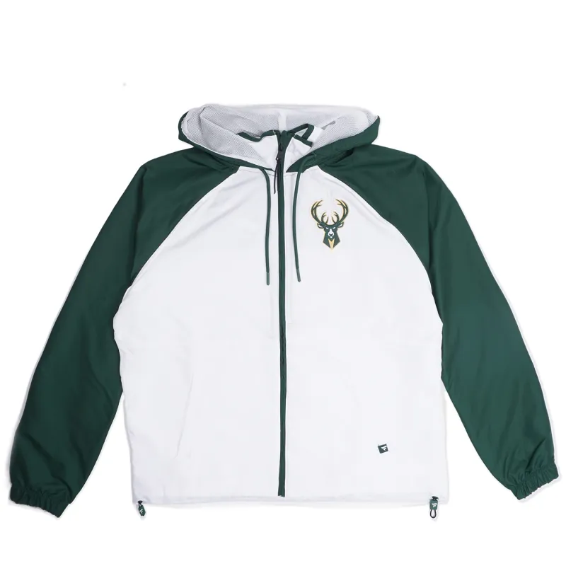 FANATICS MILWAUKEE BUCKS WOMEN&#39;S FORM FASHION JACKET