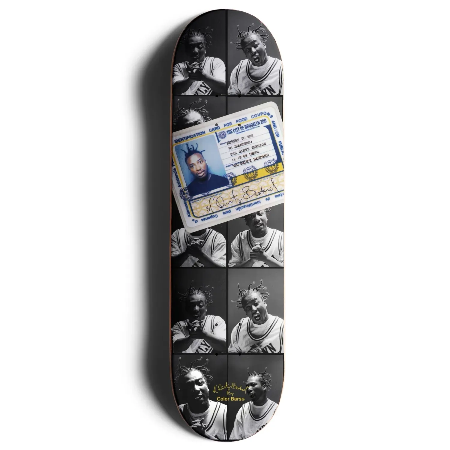 COLOR BARS ID CARD DECK 8.25