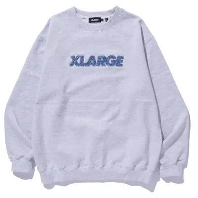 XLARGE CHENILLE STANDARD LOGO CREWNECK SWEATSHIRT 