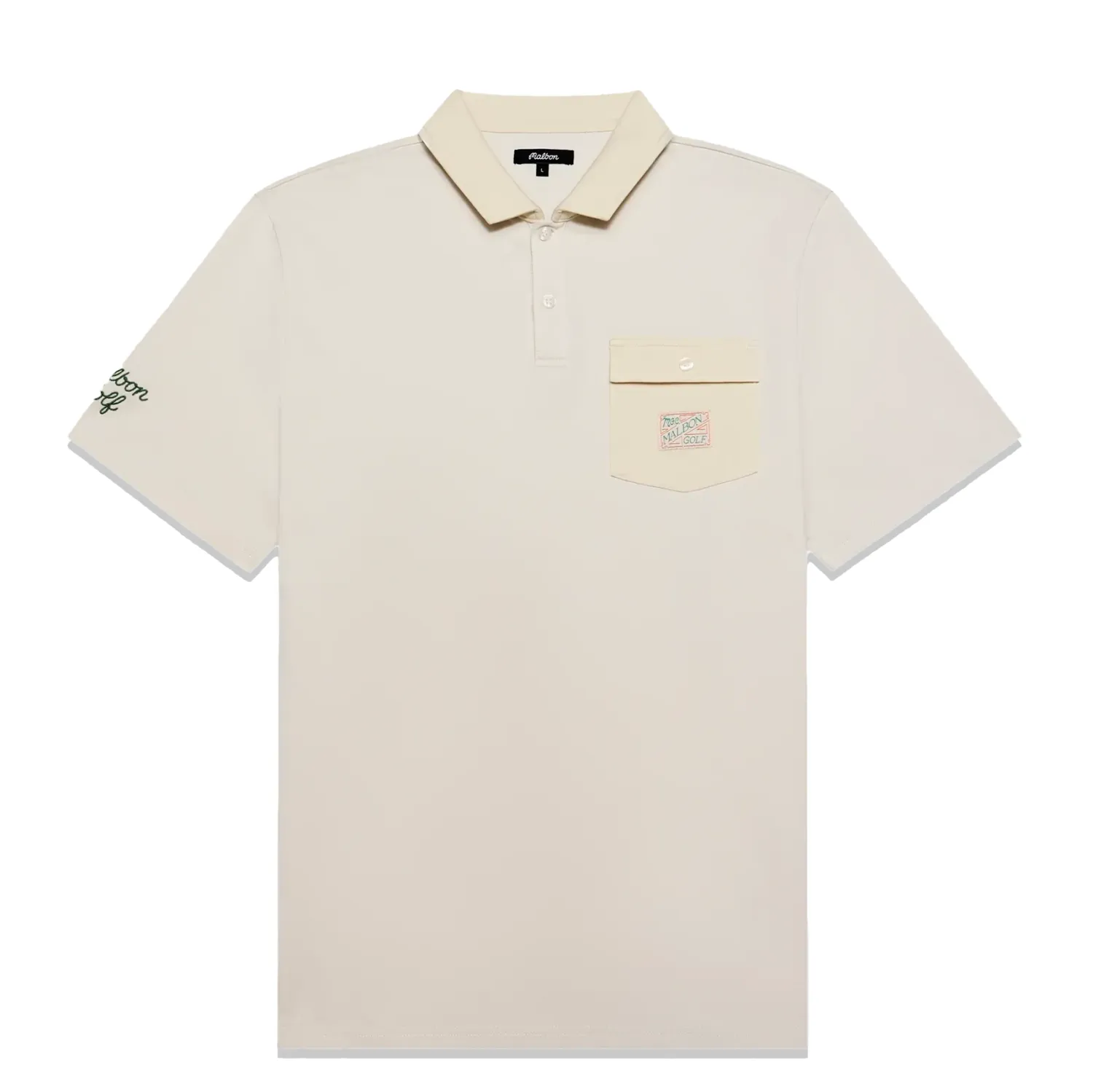 MALBON GOLF JOVIS SOLID POLO SHIRT