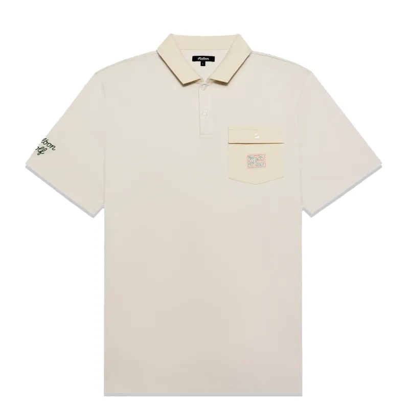 MALBON GOLF JOVIS SOLID POLO SHIRT   