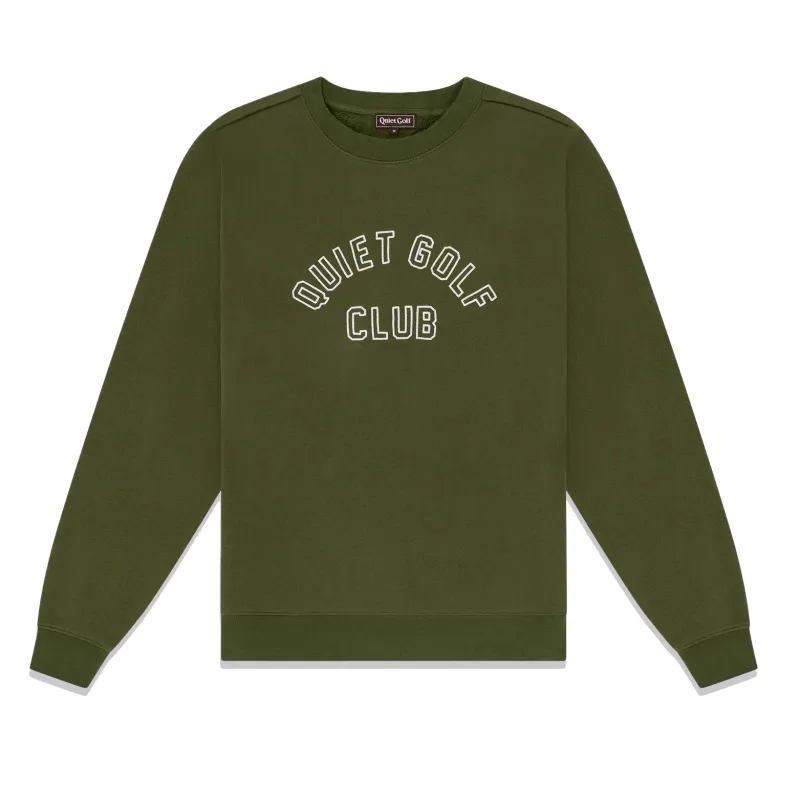 QUIET GOLF QGC CREWNECK SWEATSHIRT  