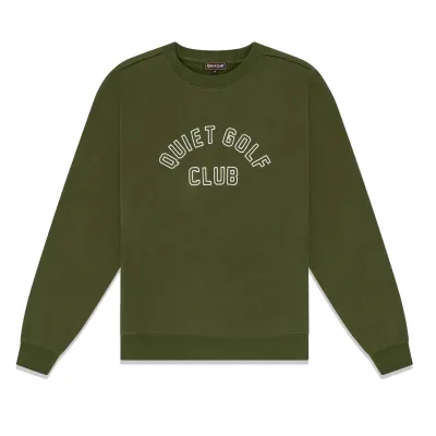 QUIET GOLF QGC CREWNECK SWEATSHIRT 