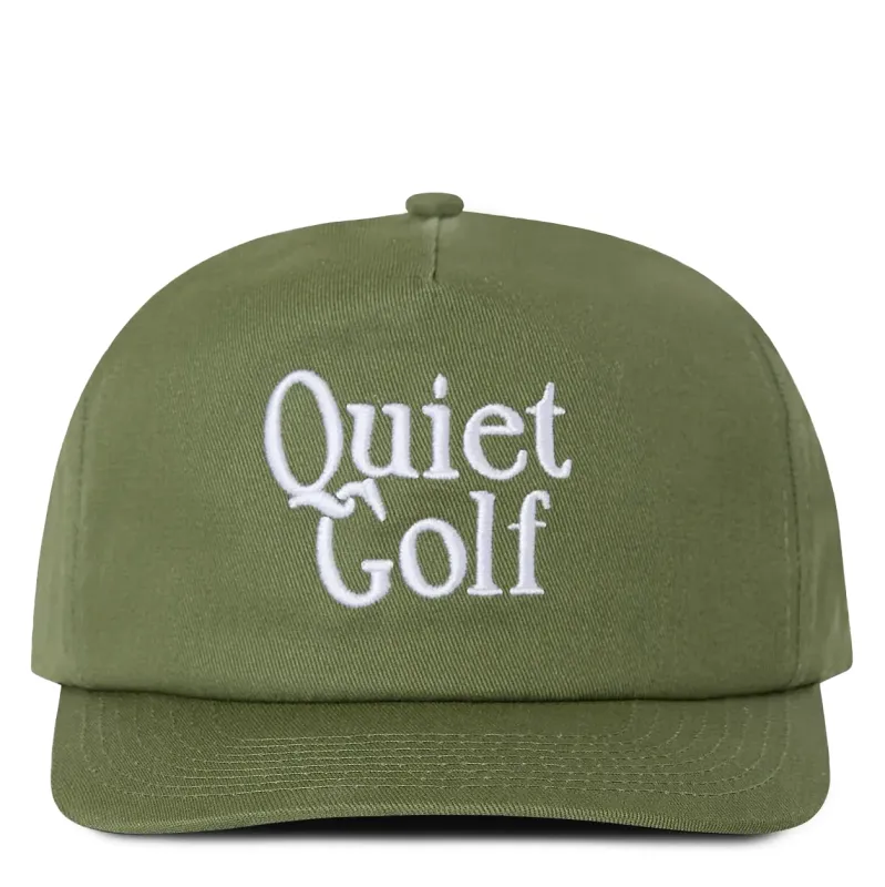 QUIET GOLF HERITAGE 5-PANEL HAT