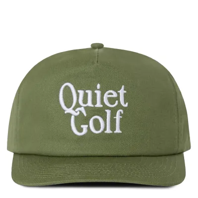 QUIET GOLF HERITAGE 5-PANEL HAT