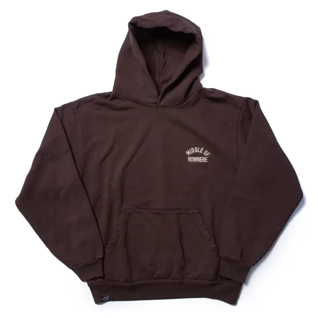THE QUIET LIFE MIDDLE OF NOWHERE EMBROIDERED HOODIE 
