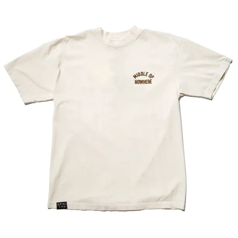 THE QUIET LIFE MIDDLE OF NOWHERE EMBROIDERED TEE  