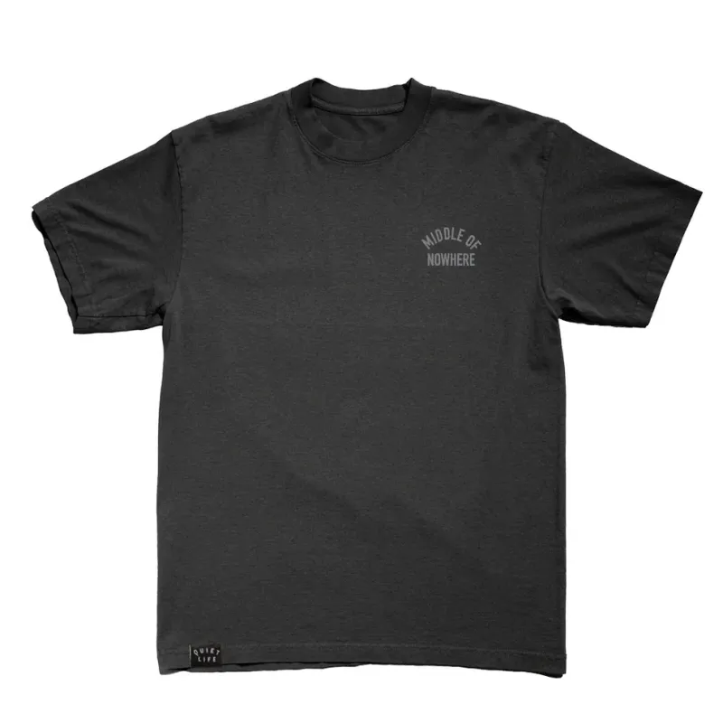 THE QUIET LIFE MIDDLE OF NOWHERE EMBROIDERED TEE  