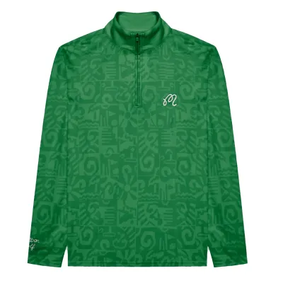MALBON GOLF CAPO PERFORMANCE QUARTER ZIP 