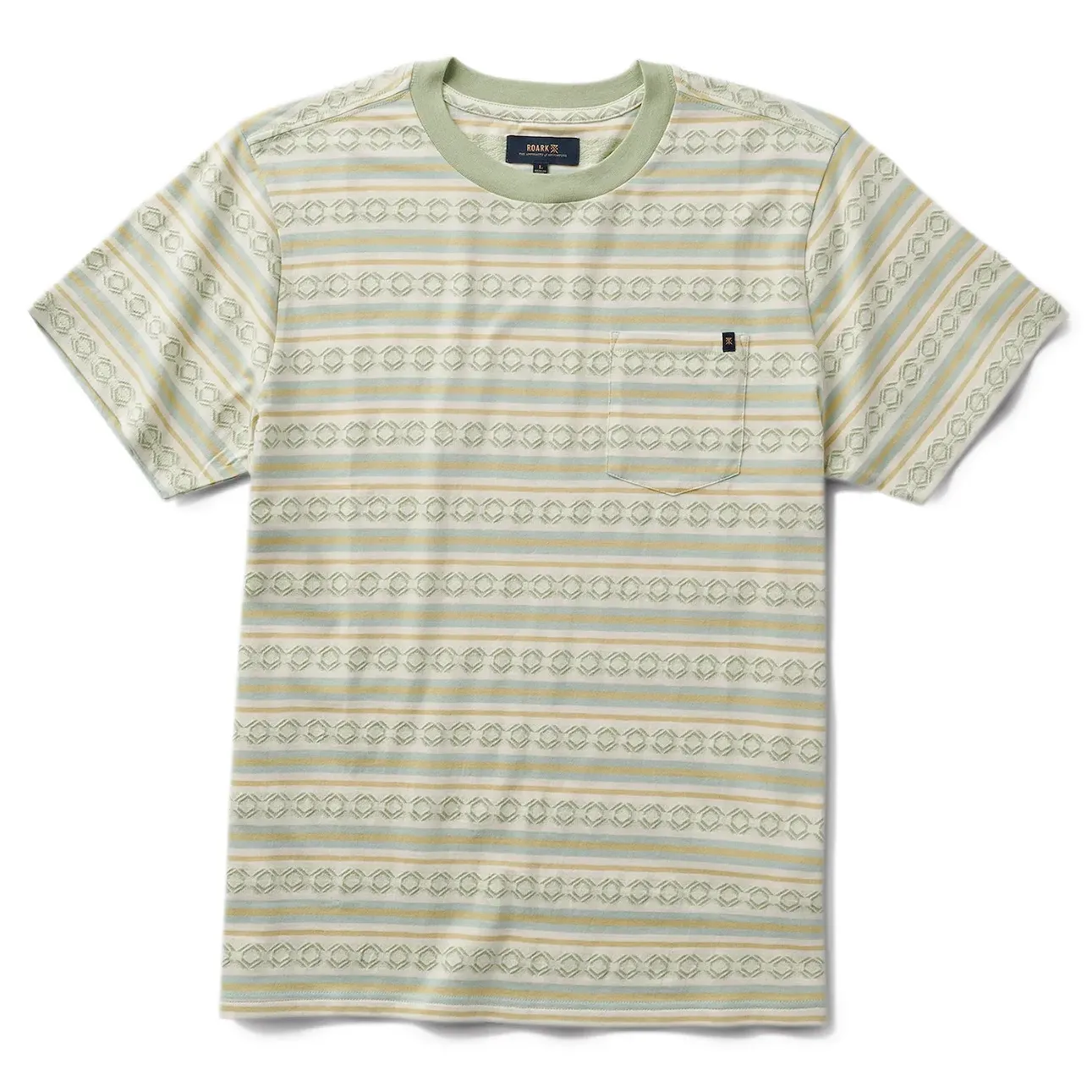 ROARK JOURNEY JACQUARD TEE 