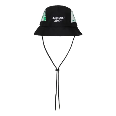 MALBON GOLF FUTURA TAG BUCKET HAT