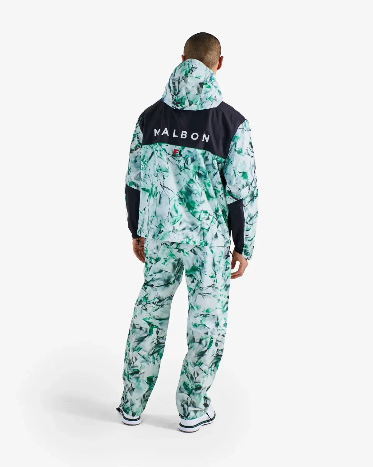 Malbon■(M)[MALBON X FUTURA]Rain Jacket■送料込 Malbon Golf Futura Crackle Camo Rain Jacket - Camo Multi