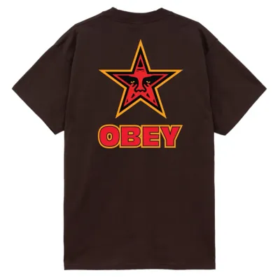 OBEY STAR TEE  