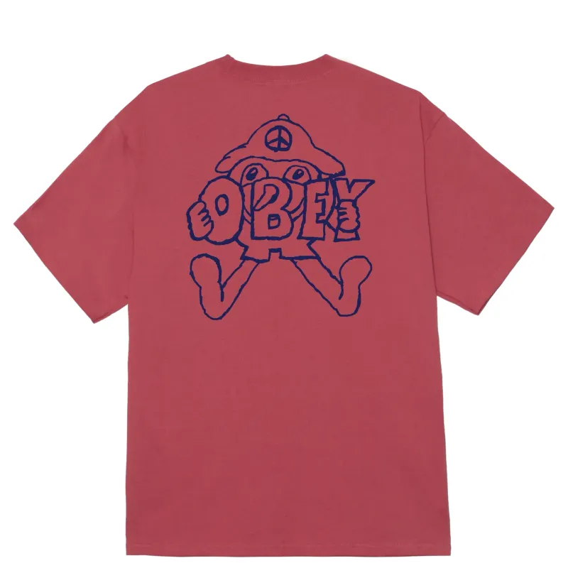 OBEY PEACE TROLL TEE    