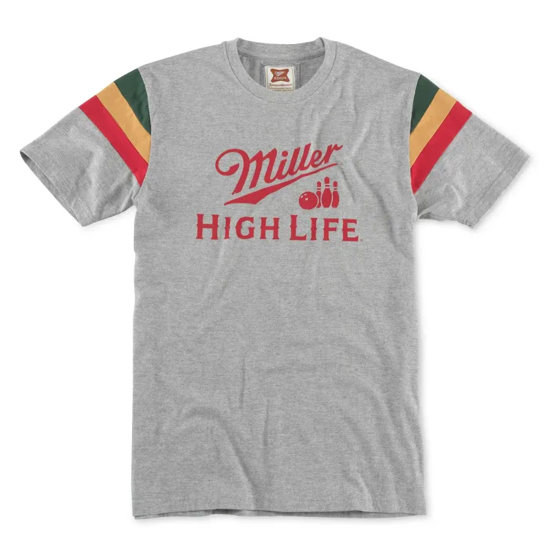 AMERICAN NEEDLE MILLER HIGH LIFE SUNSET TEE  