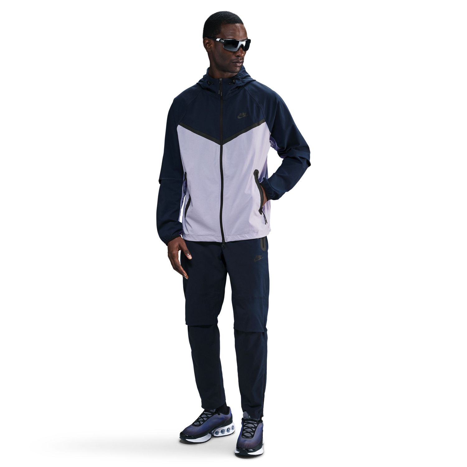 Nike Tech Woven Jacket – Hydrangeas/Obsidian/Black