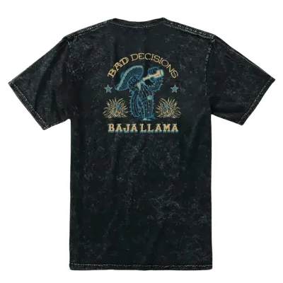 BAJA LLAMA BAD DECISIONS PRIMO GRAPHIC TEE  