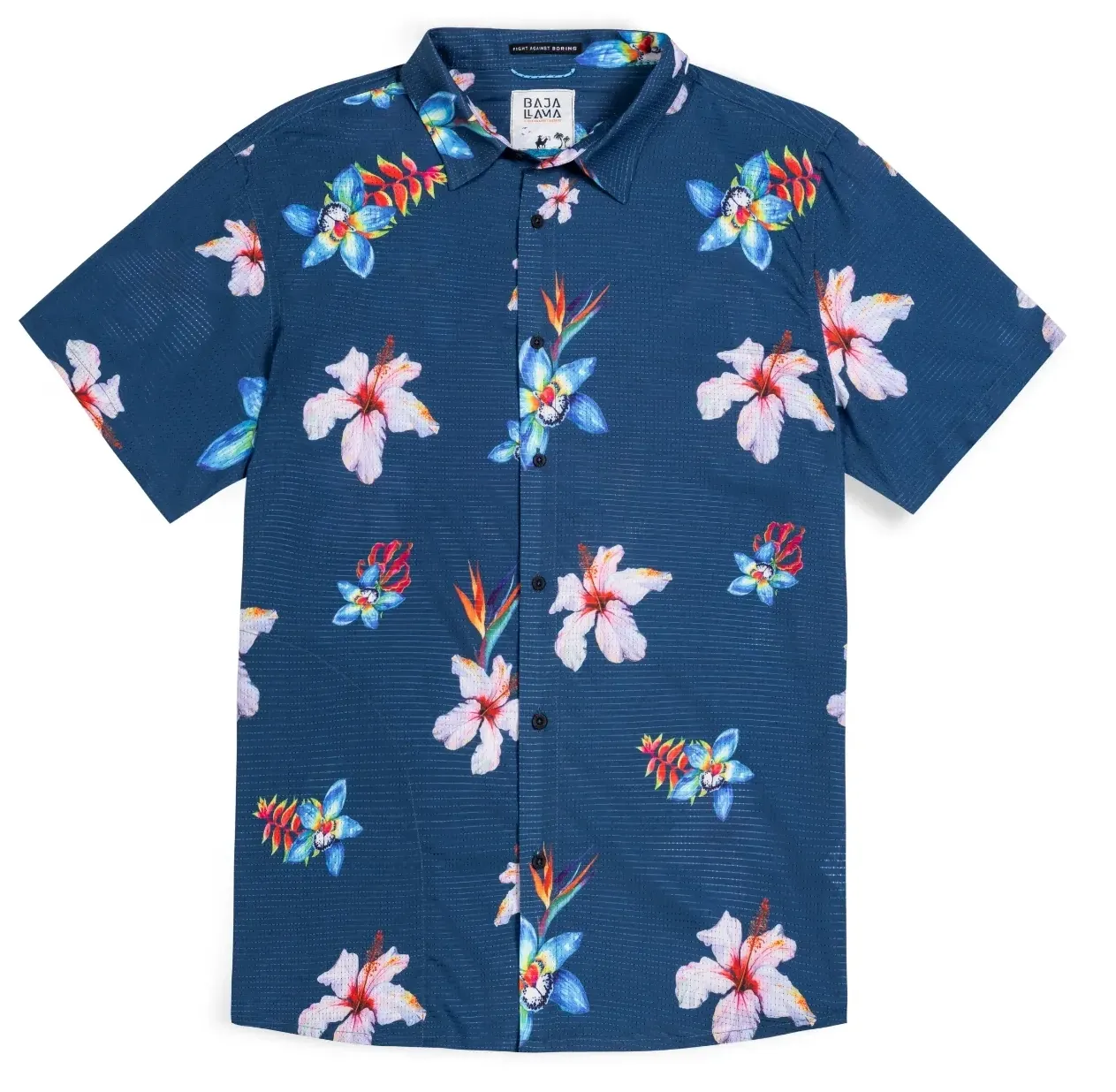 BAJA LLAMA FLOWER POWERS MOJAVE SHIRT 